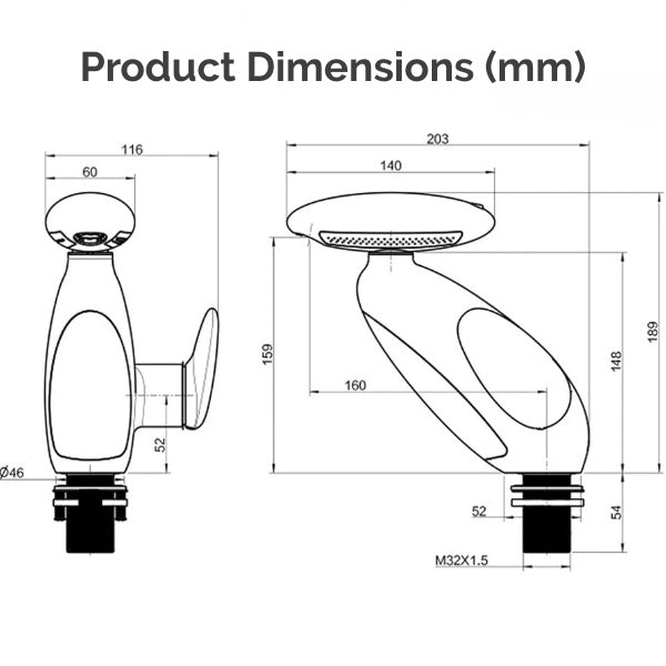 Butanic AquaShift - 4-in-1 Innovative Faucet